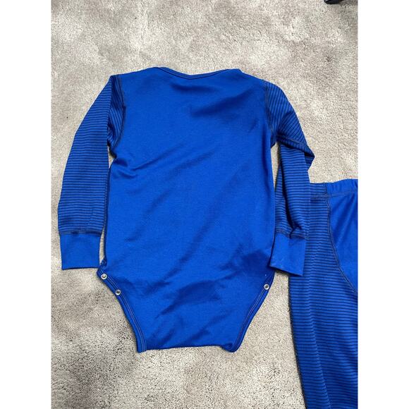 Patagonia Capilene Base Layer One Piece and Pants Size 3T Blue - Picture 2 of 7
